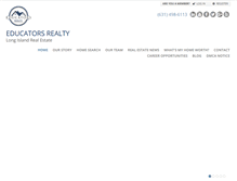 Tablet Screenshot of educatorsrealty.com